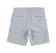 Pantalone corto rigato in tela di cotone tinto filo effetto goffrato sarabanda NAVY-3854_back
