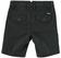 Pantalone corto slim fit in piquet stretch di misto cotone sarabanda NERO-0658_back