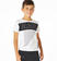 T-shirt mezza manica per bambino in tessuto 100% cotone sarabanda BIANCO-0113