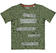 T-shirt girocollo in jersey 100% cotone sarabanda VERDE-4752