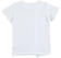 T-shirt in jersey fiammato 100% cotone modello rap sarabanda BIANCO-0113_back