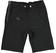 Pantalone corto per bambino in felpa di cotone non garzata sarabanda NERO-0658_back