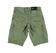 Pantalone corto per bambino modello cargo 100% cotone sarabanda VERDE-4752_back