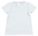 Comoda t-shirt bambina in cotone stretch con stella sarabanda BIANCO-0113_back