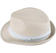Cappello modello panama in twill di cotone sarabanda BEIGE-0433