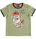 Simpatica t-shirt 100% cotone sarabandapromo VERDE SALVIA-5454