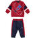 Tuta due pezzi in jersey pesante tema basket con felpa girocollo sarabandapromo			ROSSO-2259