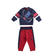 Tuta due pezzi in jersey pesante tema basket con felpa girocollo sarabandapromo NAVY-3854