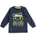 Maglietta in jersey stampa cartoon sarabandapromo NAVY-3854