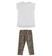 Completo per bambina t-shirt e leggings alla pescatora sarabandapromo BIANCO-0113_back