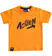 T-shirt sportiva bambino 100% cotone sarabandapromo ORANGE-1834