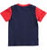 T-shirt bambino 100% cotone con stampa "it's your time" sarabandapromo NAVY-3854_back