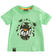 T-shirt bambino 100% cotone con stampa e scritta "goal" sarabandapromo			VERDE-5041