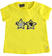 T-shirt bambina con stelle di paillettes reversibili sarabandapromo			GIALLO-1434