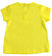 T-shirt bambina con stelle di paillettes reversibili sarabandapromo GIALLO-1434_back