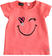 T-shirt bambina con strass sarabandapromo CORALLO-2143