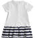 Abito bambina a manica corta stampa gattina sarabandapromo NAVY-3854_back