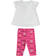 Completo bambina maxi t-shirt e leggings pinocchietto sarabandapromo BIANCO-0113_back