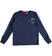 Maglietta ragazzo 100% cotone sarabandapromo			NAVY-3854