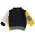 Maglia in tricot con gioco block color per neonato minibanda GRIGIO MELANGE-8993_back