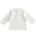 Maglietta girocollo 100% cotone con applicazioni per neonato minibanda PANNA-0112_back