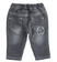 Pantalone con stampe in denin maglia per neonato minibanda GRIGIO CHIARO-7992_back