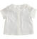 Graziosa camicia 100% cotone con fiocchi di trina minibanda PANNA-0112_back