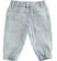 Jeans neonato in denim stretch di cotone minibanda BLU CHIARO LAVATO-7310_back