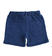 Pantaloni corti neonato 100% cotone minibanda BLU INDIGO-3647_back