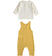 Completino neonato maglietta con sole e salopette minibanda MILK-0111 back
