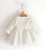 Abito neonata elegante con coprispalle minibanda PANNA-0112 back