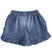 Shorts neonata in denim leggero 100% cotone minibanda STONE WASHED-7450 back