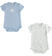 Set body neonato in cotone minibanda			AZZURRO-3862