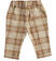 Pantalone scozzese bimbo minibanda BEIGE-0925_back