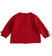 Maglia in tricot per bimba minibanda ROSSO-2253_back