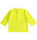 T-shirt neonato a manica lunga girocollo di color lime minibanda VERDE-5243_back