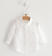Camicia neonato a manica 100% lino minibanda BIANCO-0113