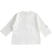 Maglietta a manica lunga per neonata 100% cotone minibanda BIANCO-0113_back