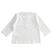 Maglietta a manica lunga neonata 100% cotone con cuore stampa vichy minibanda BIANCO-MULTICOLOR-8438 back