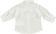Camicia bianca di cotone minibanda PANNA-0112_back