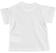 Comoda t-shirt neonato 100% cotone con collo girocollo minibanda BIANCO-0113_back