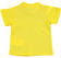 Comoda t-shirt neonato 100% cotone con collo girocollo minibanda GIALLO-1444_back