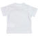 Pratica e comoda t-shirt neonato 100% cotone minibanda BIANCO-0113_back