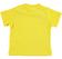 Pratica e comoda t-shirt neonato 100% cotone minibanda GIALLO-1444_back