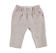 Freschi ed eleganti pantaloni neonato 100% lino minibanda BEIGE-0436