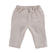 Freschi ed eleganti pantaloni neonato 100% lino minibanda BEIGE-0436_back