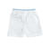 Pantalone corto 100% cotone con risvoltino minibanda BIANCO-0113_back