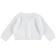 Cardigan neonata in tricot 100% cotone minibanda BIANCO-0113_back
