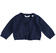 Cardigan neonata in tricot 100% cotone minibanda NAVY-3854