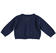 Cardigan neonata in tricot 100% cotone minibanda NAVY-3854_back